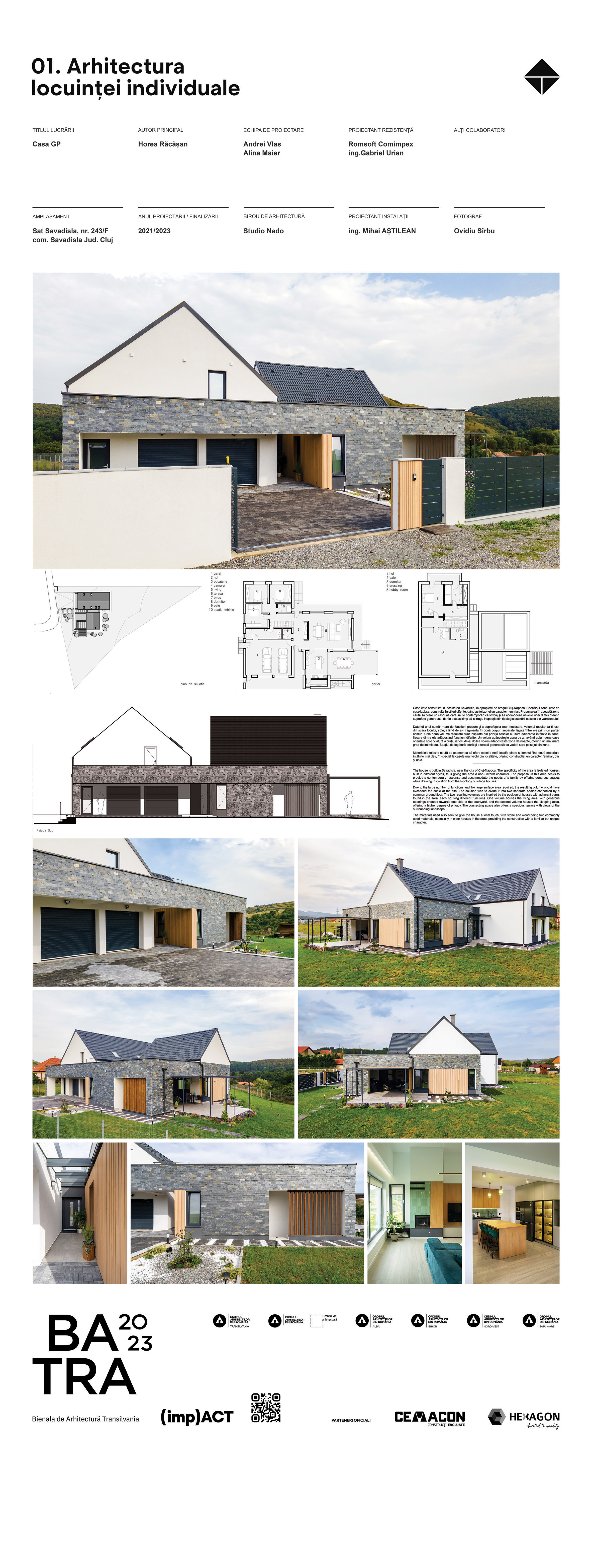 01 13 horea-racasan casa-gp 01 BATRA 2023 82 x 217 cm Savadisla