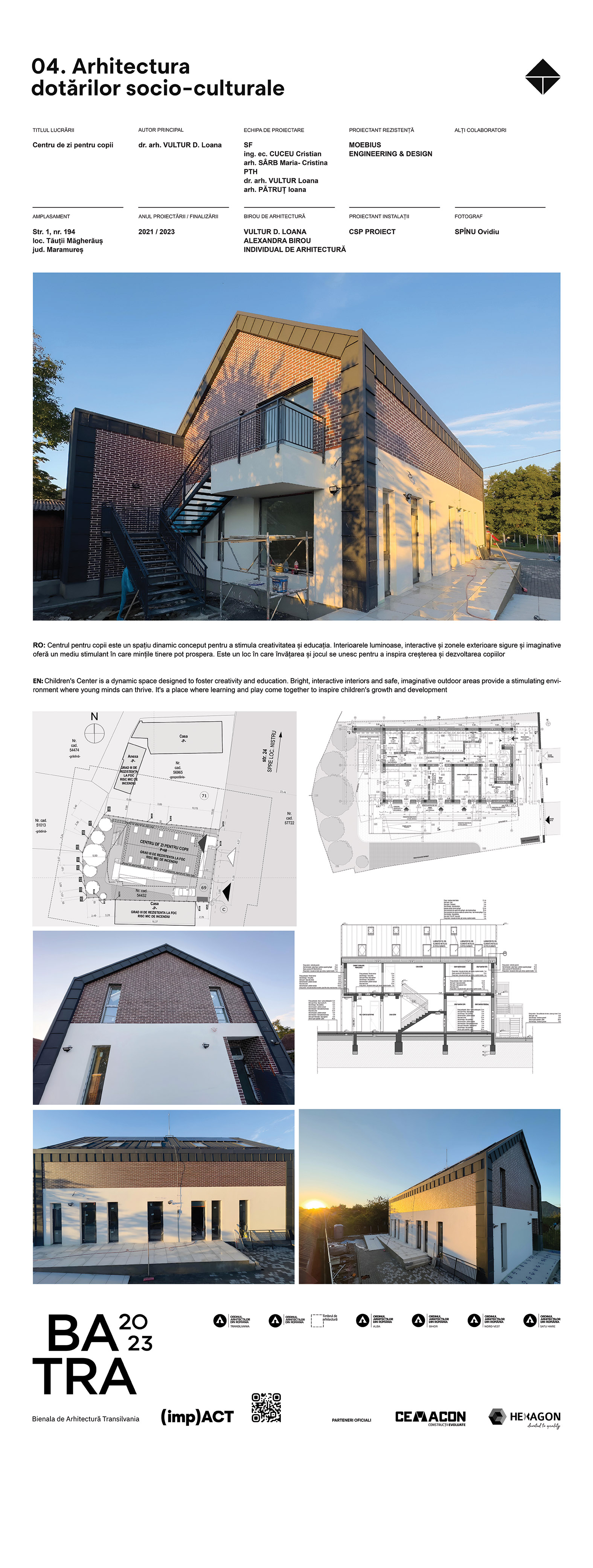 04 04 dr-arh-vultur-d-loana centru-de-zi-pentru-copii Panou de prezentare