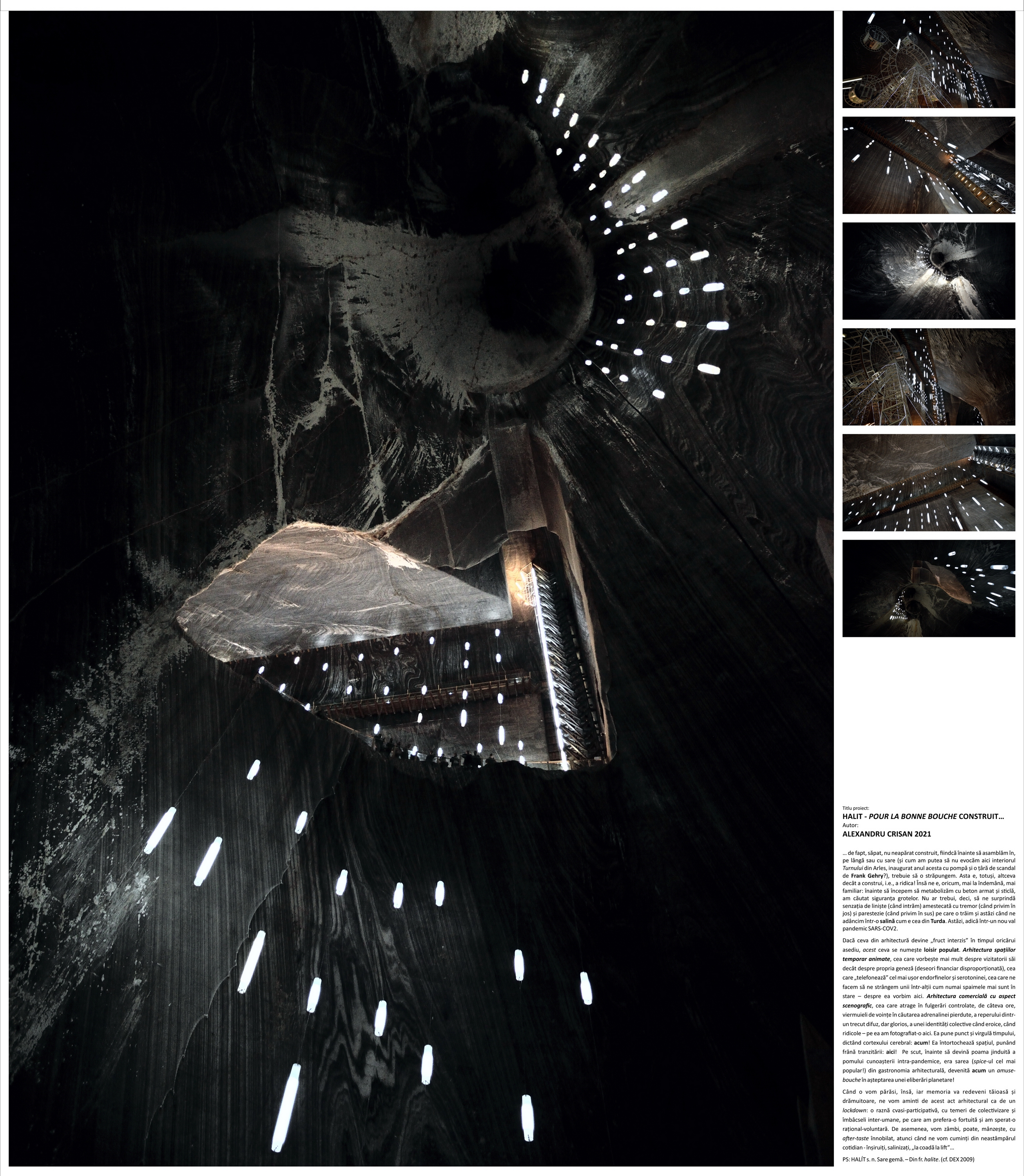 alexandru-crisan halit-pour-la-bonne-bouche-construit 2023 BATRA Bienala Salina Alexandru-Crisan