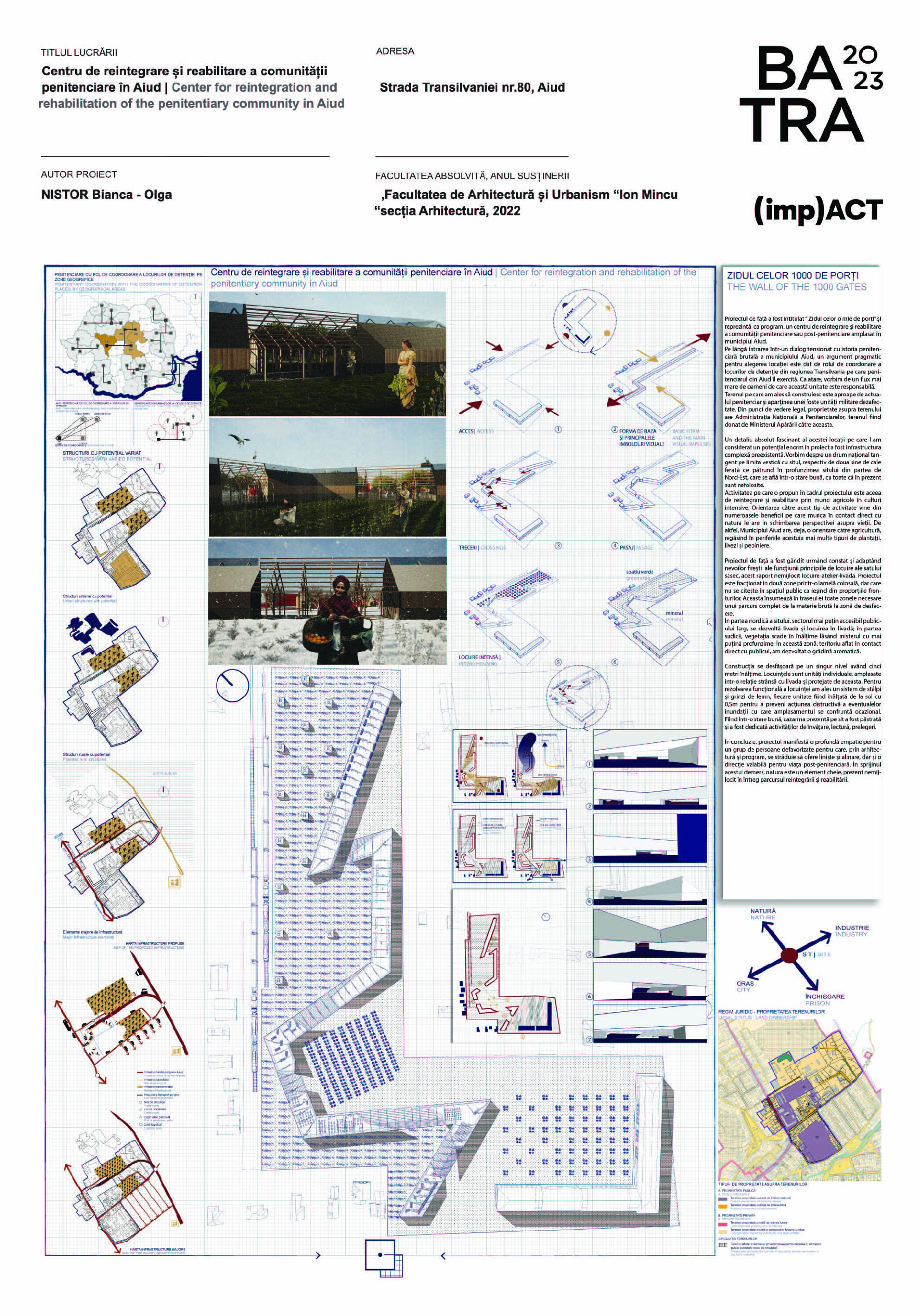 D 18 nistor-bianca-olga centru-de-reintegrare-si-reabilitare-a-cominitatii-penitenciare-in-aiud DIPLOME BATRA 2023 Centru de reintegrare și reabilitare a cominității penitenciare în Aiud